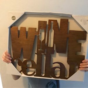 🆕”Wine Cellar” Metal Wall Decor